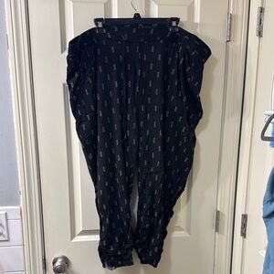 Torrid Black Pants with Tapered Cuffs